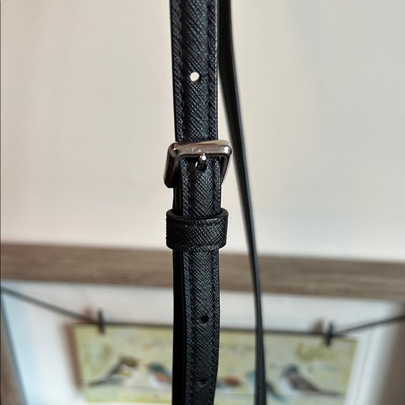 Kate Spade Black and White Polka Dot Crossbody 3.5”x6.5” - Picture 8 of 16